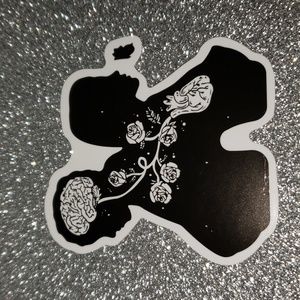 ART Gothic Couple WATERPOOF Sticker